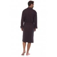 Теплый халат из плотного и мягкого трикотажа La Tendresse (PM 409)