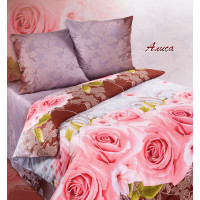 Постельное белье бязь Экзотика Алиса евро