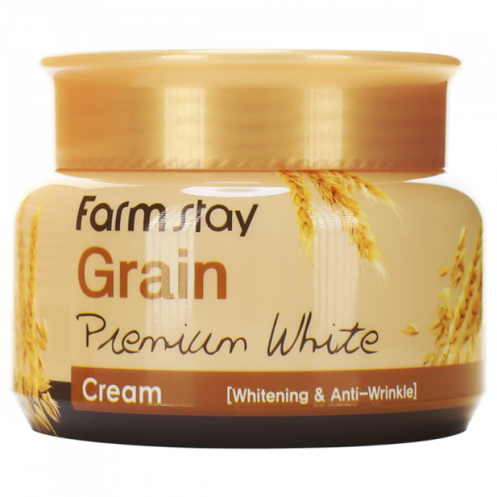 Осветляющий крем с маслом ростков пшеницы, 100г, FarmStay